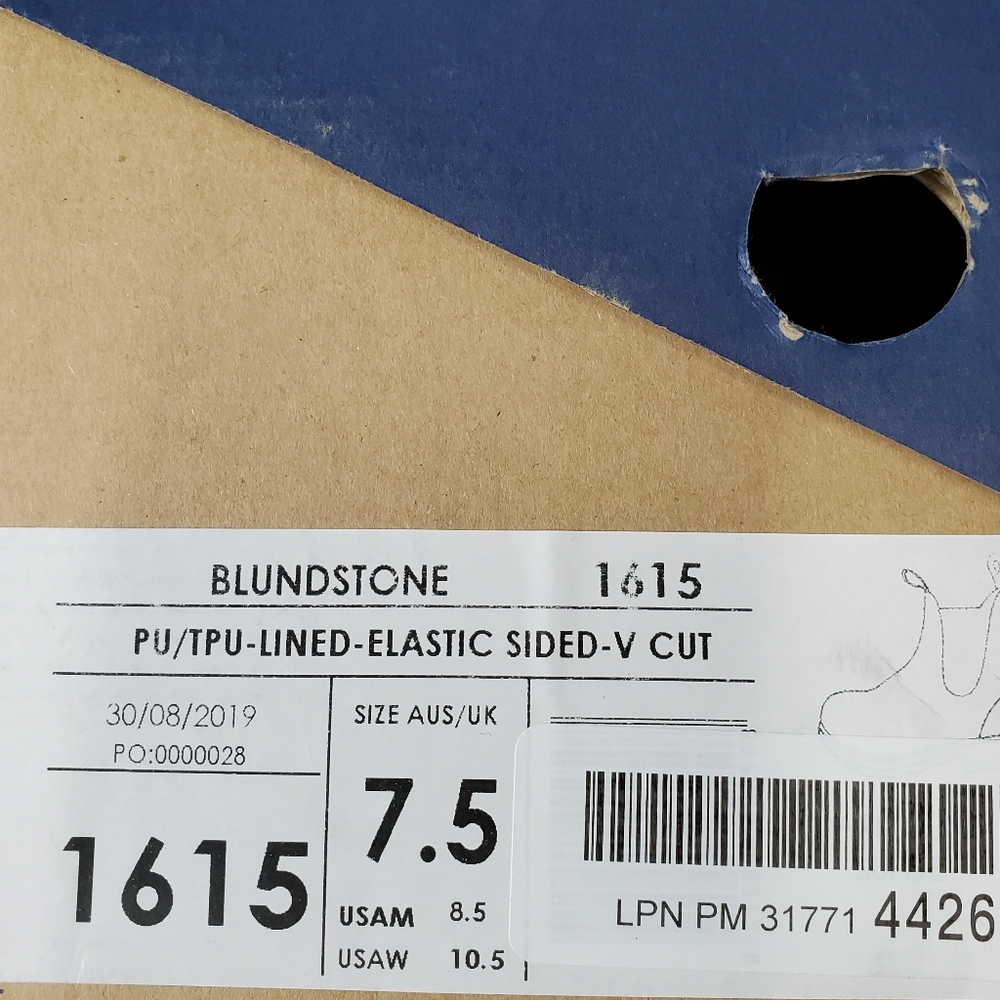 New Blundstone 1615 Olive Chelsea Boots - Picture 5 of 5